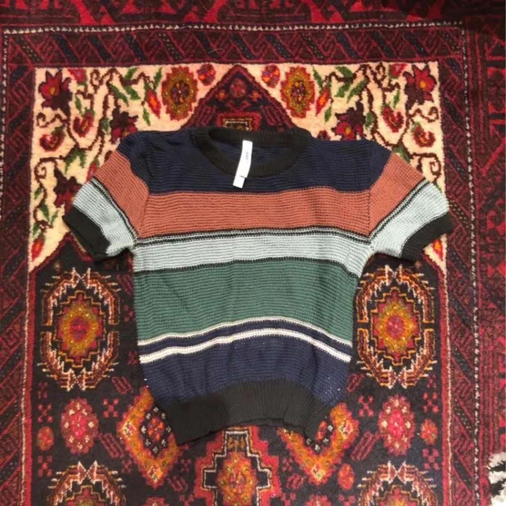 RVCA Small Striped Knit Shirt